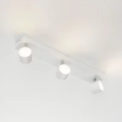 3 lyskilder LED spot Star, warmglow, hvit