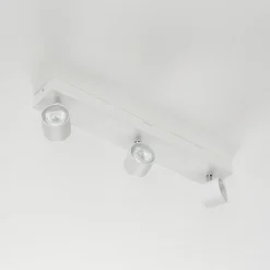 3 lyskilder LED spot Star, warmglow, hvit