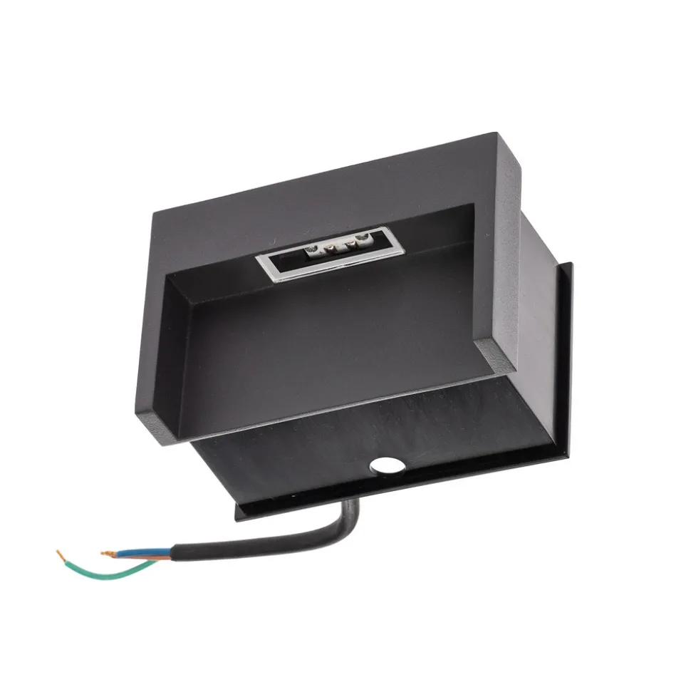 3 W LED-vegglampe Mitja, IP65