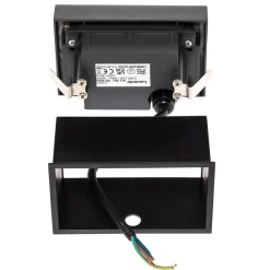 3 W LED-vegglampe Mitja, IP65