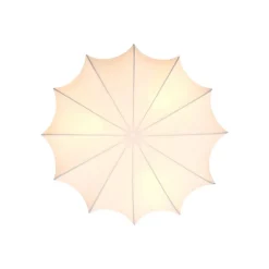 Aeron taklampe, tekstil, hvit, diameter 60 cm