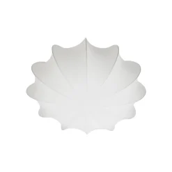 Aeron taklampe, tekstil, hvit, diameter 60 cm