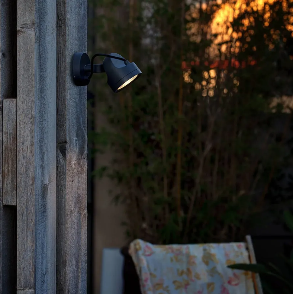 Alfa - utendørs LED-veggspot, bøybar, IP65