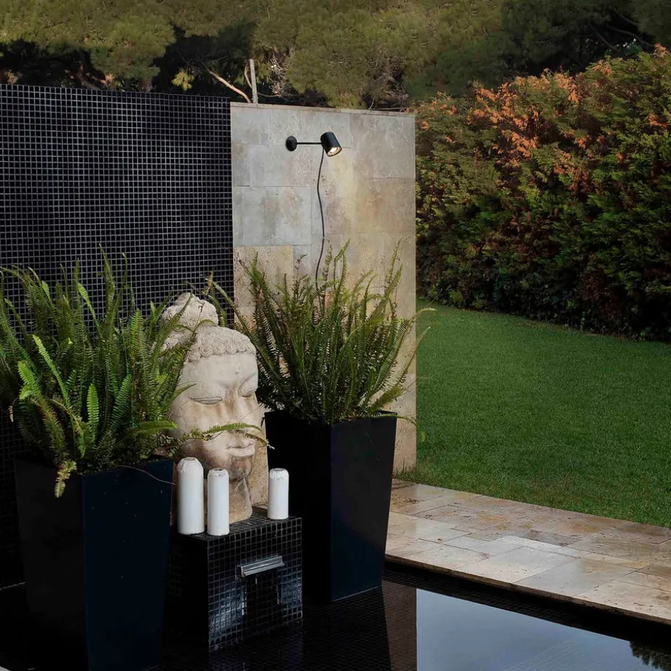 Allsidig veggspot Flow, inklusiv jordspyd