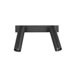 Ambala LED downlight, 2 lyskilder, svart, metall, CCT, dimbar