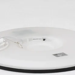 Aqua LED-panel, Ø 40 cm, svart, metall/plast, CCT dimbar