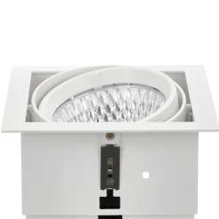 Arcchio Adin LED-innbyggingslampe, 4 000 K, 25,9 W, hvit