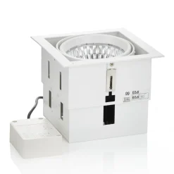 Arcchio Adin LED-innbyggingslampe, 4 000 K, 25,9 W, hvit