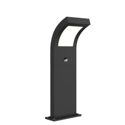 Arcchio Advik LED-veilampe, 60 cm, antrasitt, sensor, IP54