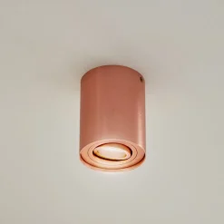 Arcchio downlight Jolina, rund, kobber, 13 cm, metall