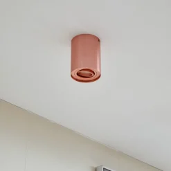 Arcchio downlight Jolina, rund, kobber, 13 cm, metall