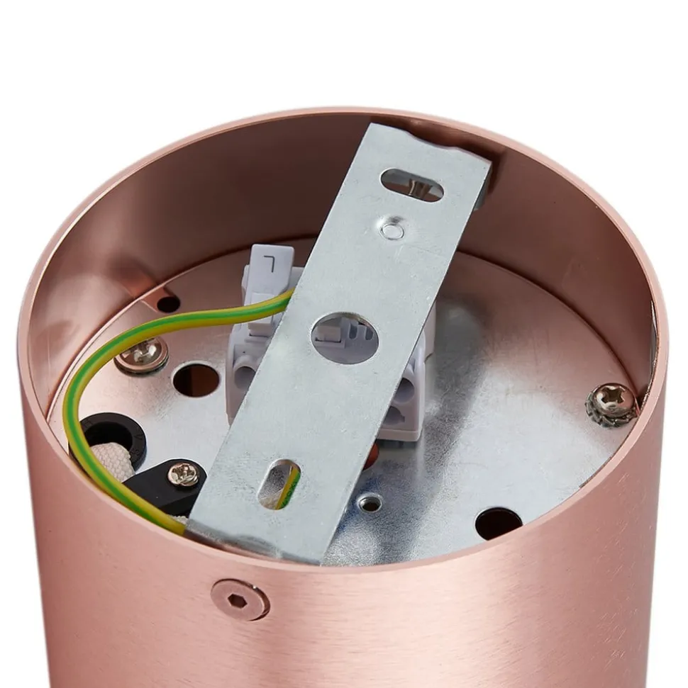 Arcchio downlight Jolina, rund, kobber, 13 cm, metall