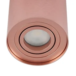 Arcchio downlight Jolina, rund, kobber, 13 cm, metall