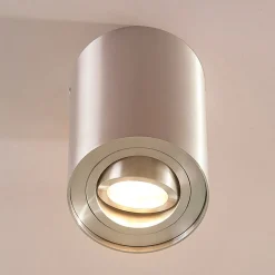 Arcchio downlight Jolina, rund, grå, 13 cm, metall