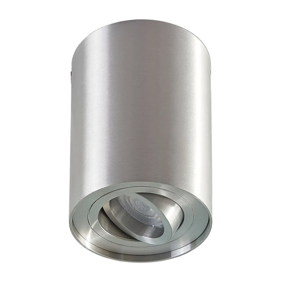 Arcchio downlight Jolina, rund, grå, 13 cm, metall