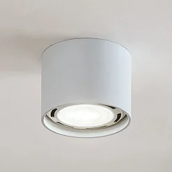 Arcchio downlight Mabel, Ø 12 cm, hvit, metall, GU10