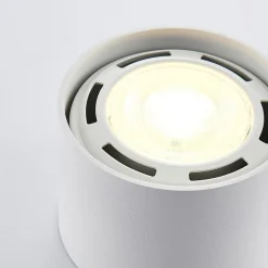 Arcchio downlight Mabel, Ø 12 cm, hvit, metall, GU10