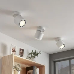 Arcchio downlight Mabel, Ø12cm, hvit, justerbar, GU10