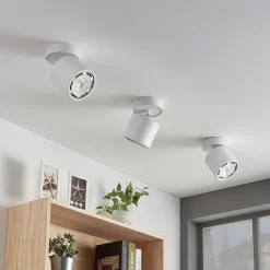 Arcchio downlight Mabel, Ø12cm, hvit, justerbar, GU10