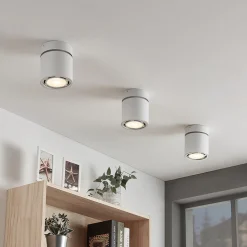 Arcchio downlight Mabel, Ø12cm, hvit, justerbar, GU10