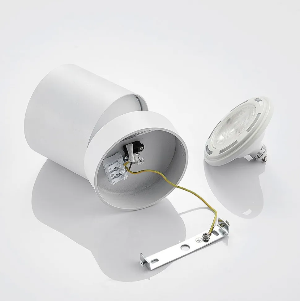 Arcchio downlight Mabel, Ø12cm, hvit, justerbar, GU10