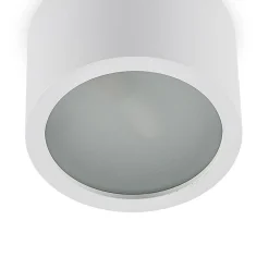 Arcchio downlight Nieva, G9, hvit, rund, Ø 10cm, metall