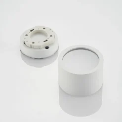 Arcchio downlight Nieva, GX53, hvit, rund, Ø 10cm, metall