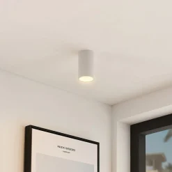 Arcchio downlight Olivir, hvit, metall, Ø 6cm, GU10, IP44