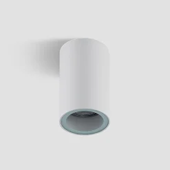 Arcchio downlight Olivir, hvit, metall, Ø 6cm, GU10, IP44