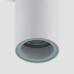 Arcchio downlight Olivir, hvit, metall, Ø 6cm, GU10, IP44