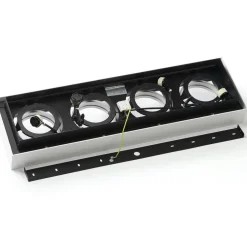 Arcchio downlight Ronka, 65 cm, 4 lyskilder, hvit, GU10
