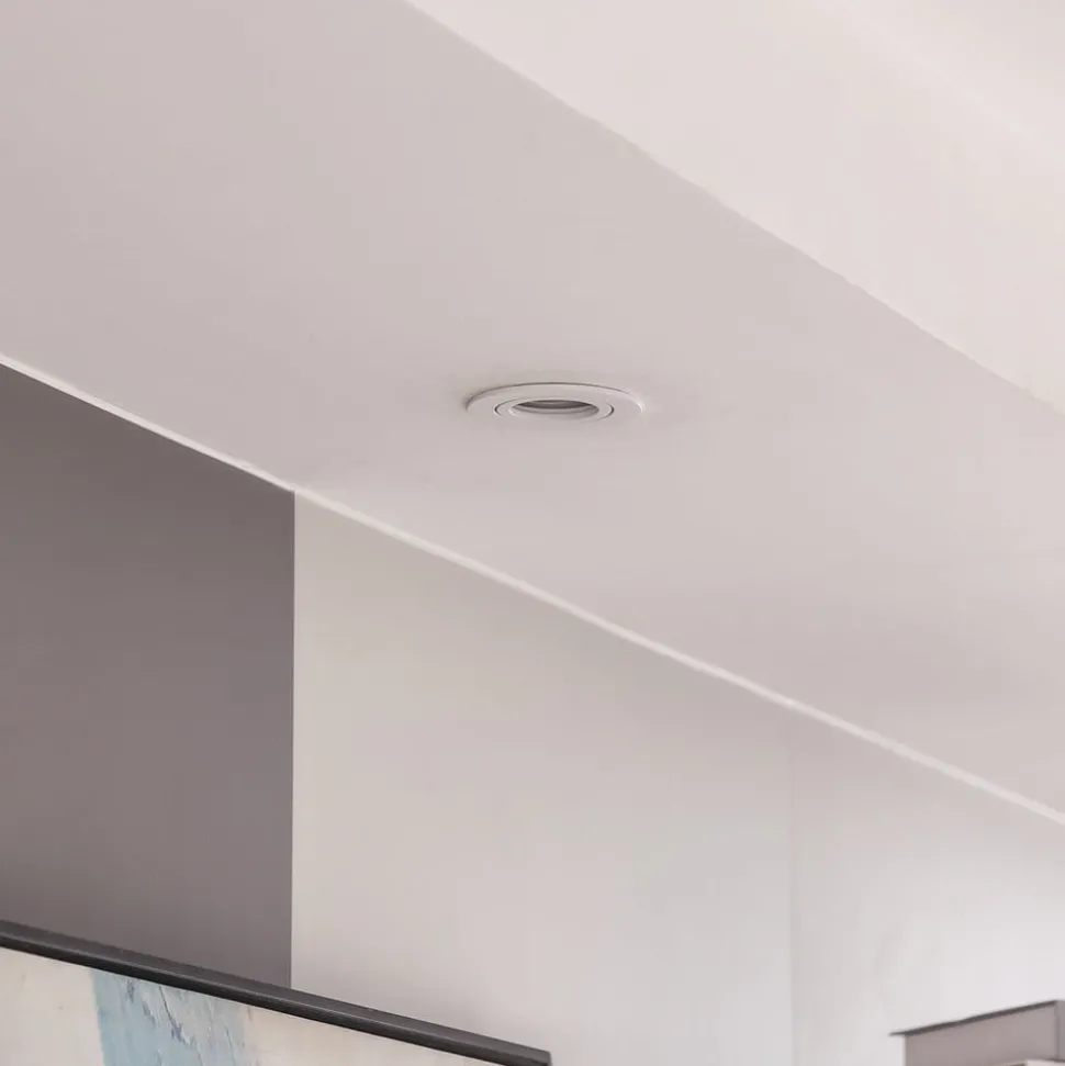 Arcchio downlight Zyron, hvit, Ø 8,2 cm