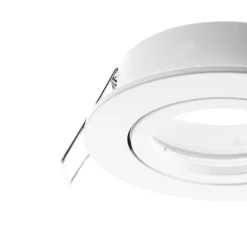 Arcchio downlight Zyron, hvit, Ø 8,2 cm