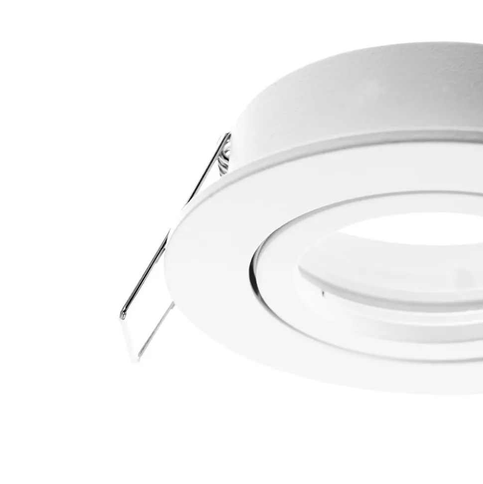 Arcchio downlight Zyron, hvit, Ø 8,2 cm