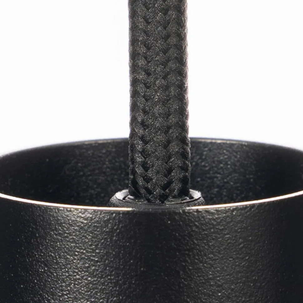 Arcchio Ejona skinnependel svart E27 4/40cm