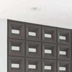 Arcchio Elmon LED-innfellingslampe, IP65, hvit