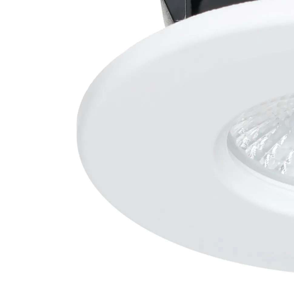 Arcchio Elmon LED-innfellingslampe, IP65, hvit
