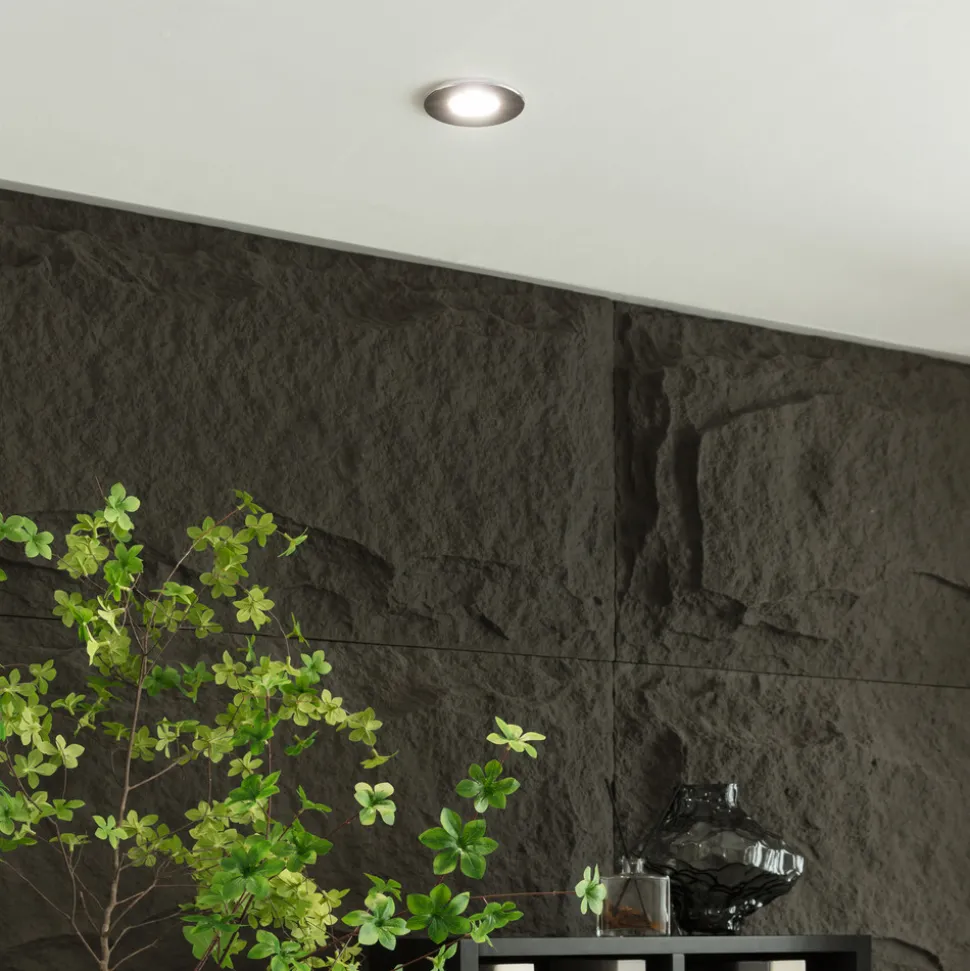 Arcchio Elmon LED-innfellingslampe, IP65, krom