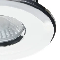 Arcchio Elmon LED-innfellingslampe, IP65, krom