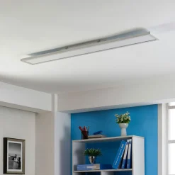 Arcchio Enora LED-panel, 3500lm, hvit, metall, 119,5 cm