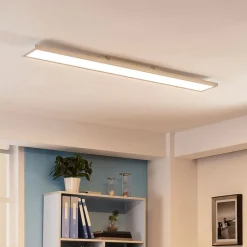 Arcchio Enora LED-panel, 3000lm, hvit, metall, 119,5 cm