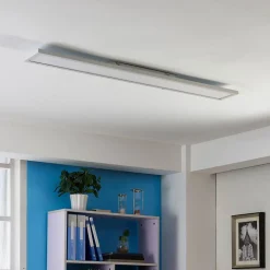 Arcchio Enora LED-panel, 3000lm, hvit, metall, 119,5 cm