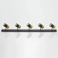 Arcchio Evaro takspot, gullring bak, 5-lk.