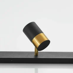 Arcchio Evaro takspot, gullring bak, 5-lk.