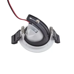 Arcchio Harcos LED-downlight, hvit, Ø 8 cm, 4 000K