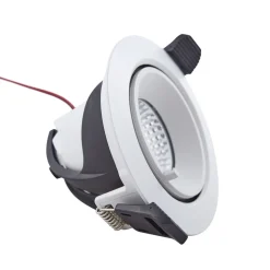 Arcchio Harcos LED-downlight, hvit, Ø 11 cm, 4 000K