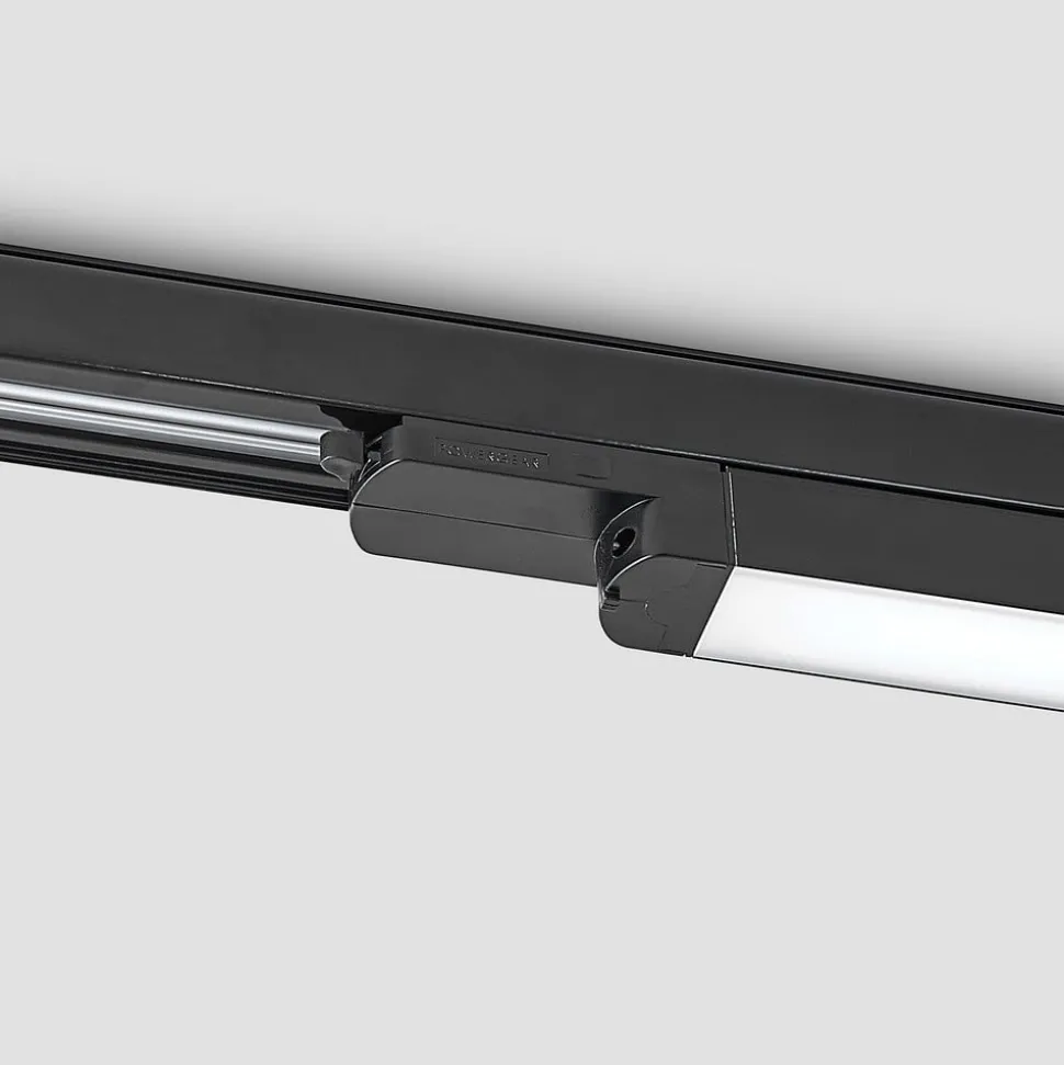 Arcchio Harlow LED-skinnelampe, svart, 109 cm, 3 000K