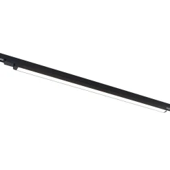 Arcchio Harlow LED-skinnelampe, svart, 109 cm, 3 000K