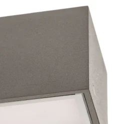 Arcchio LED utendørs vegglampe Lengo, CCT, 50 cm, 1-lys, grå