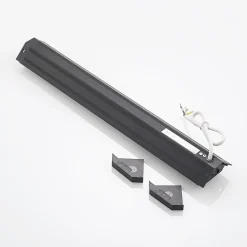 Arcchio LED-benkbelysning Ovano, 62 cm, svart, aluminium